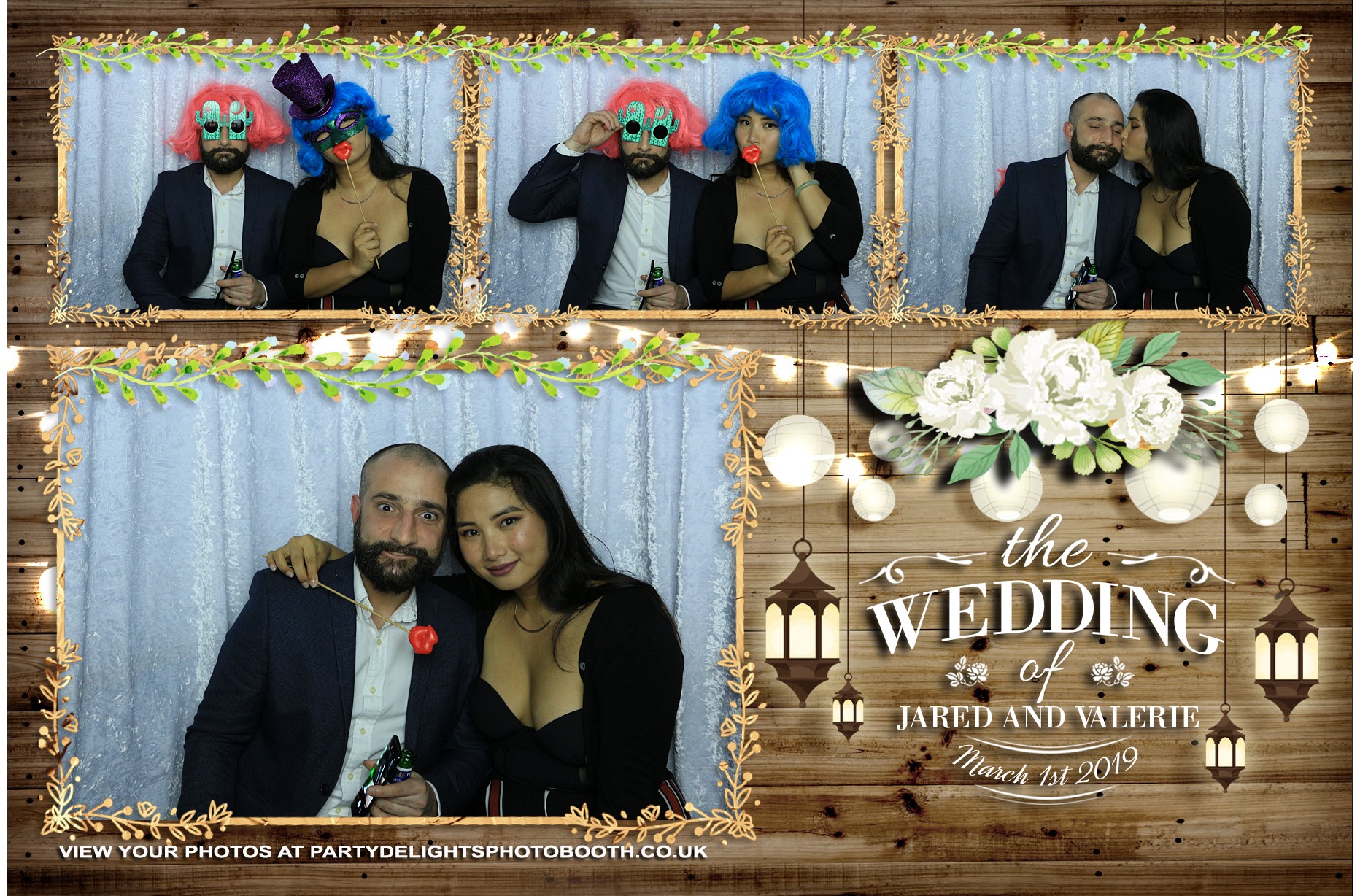 Jared and Valerie’s Wedding - Prints | View more photos from the event at gallery.partydelightsphotobooth.co.uk/u/PartyDelightsPhotoBooth/Jared-and-Valerie’s-Wedding-Prints